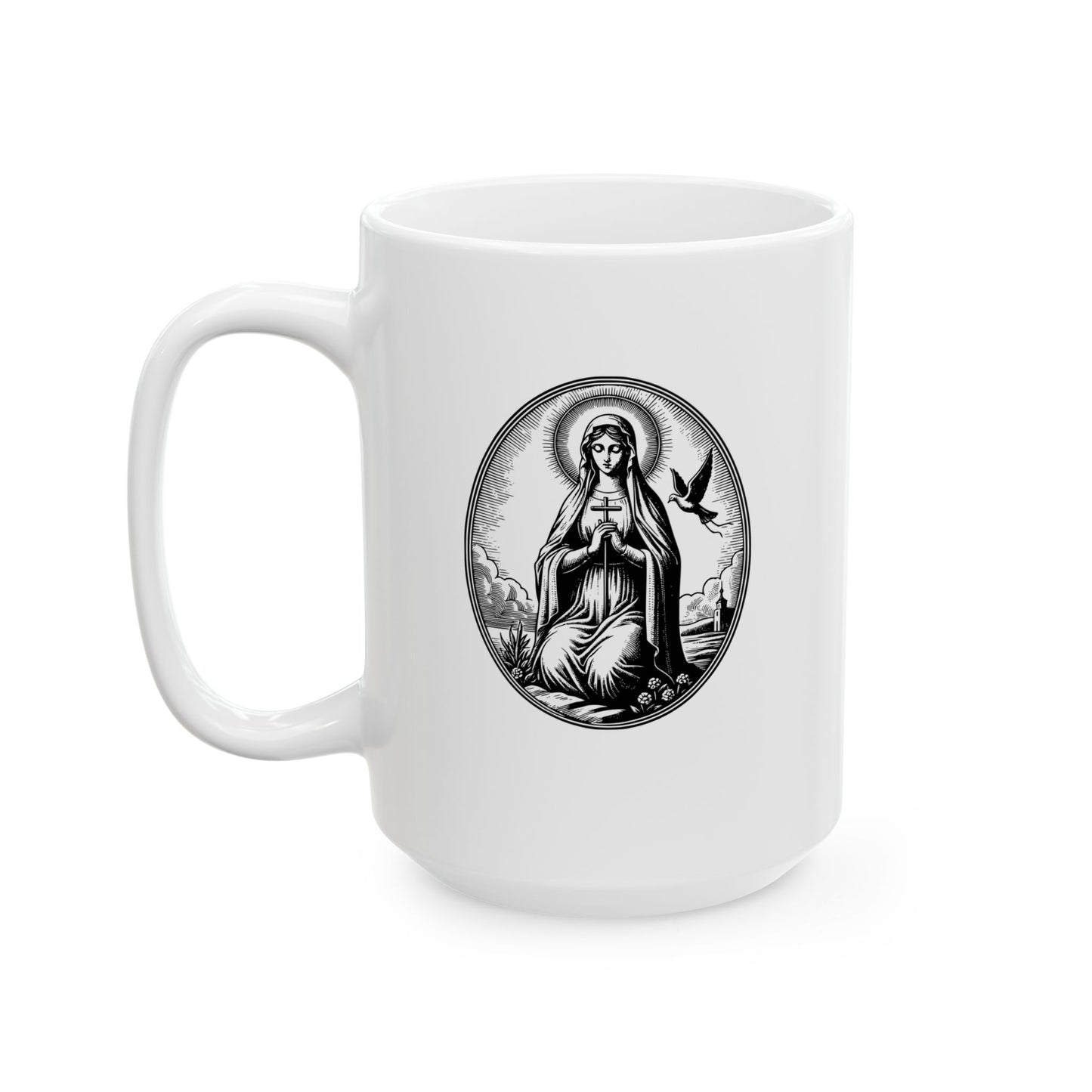 Virgin Mary 15 oz Mug