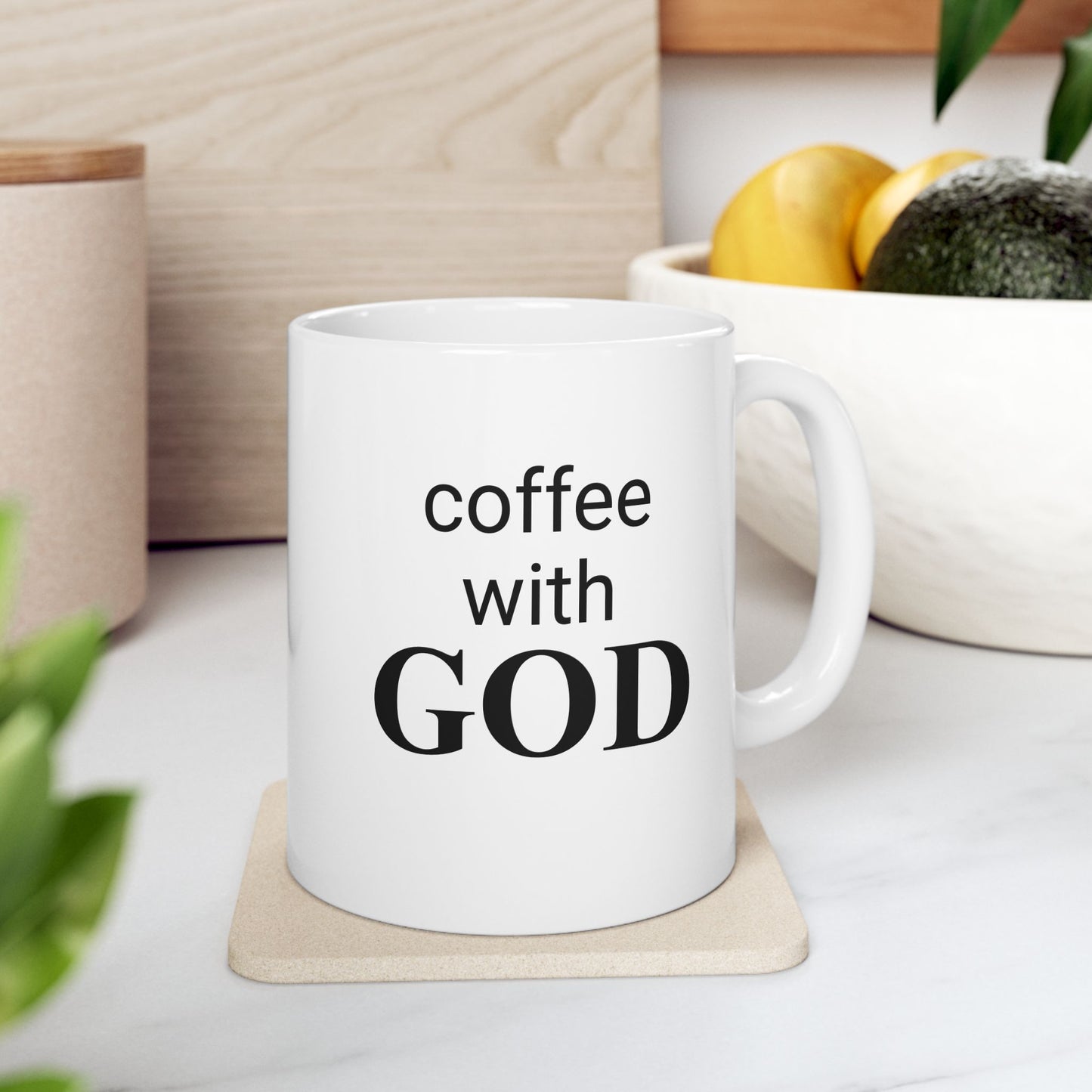 Coffee With GOD 11 oz Mug