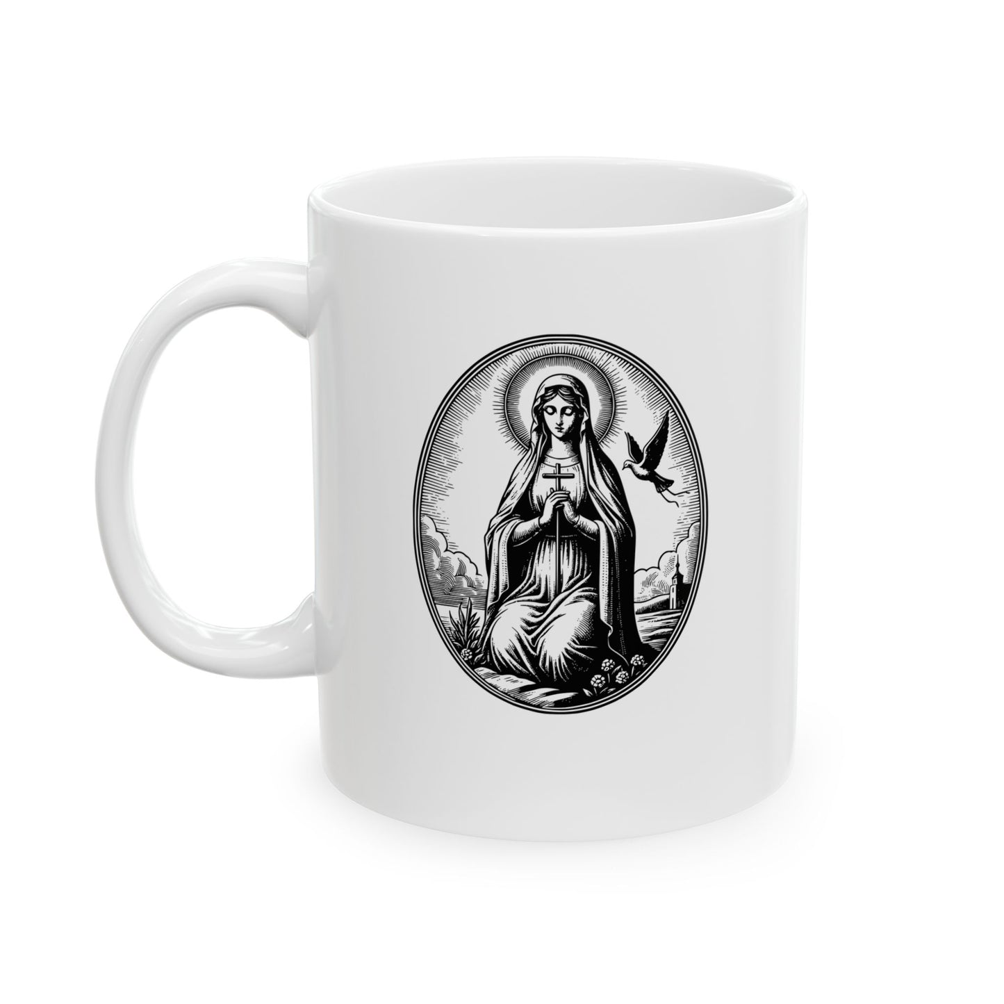 Virgin Mary Image 11 oz Mug
