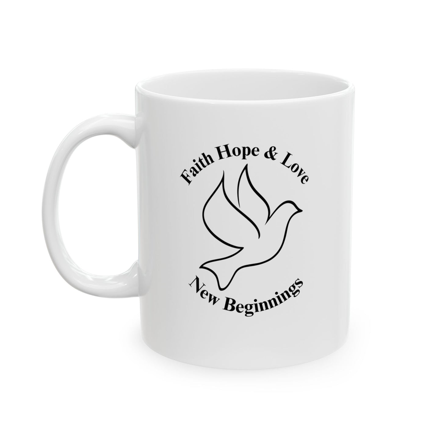 Faith, Hop & New Beginnings 11 oz Mug