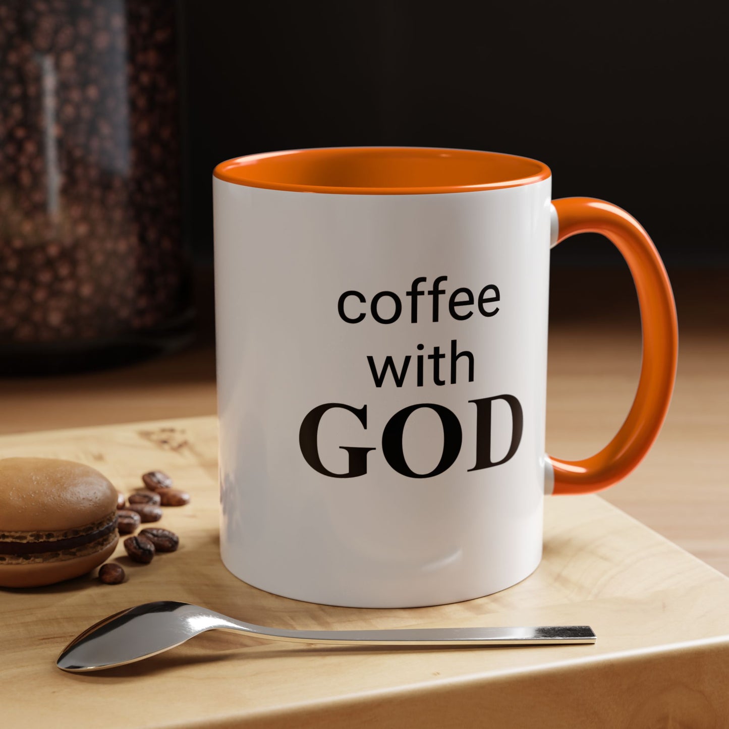 Coffee With GOD Colored 11 oz Mug