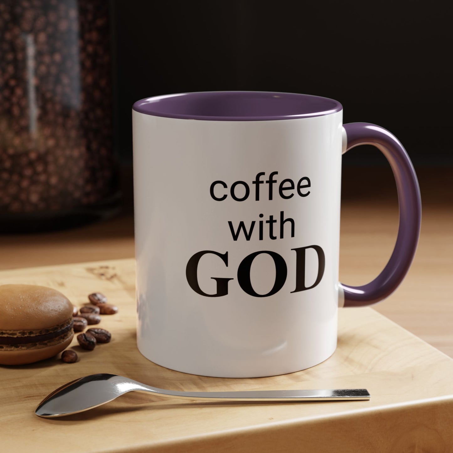 Coffee With GOD Colored 11 oz Mug