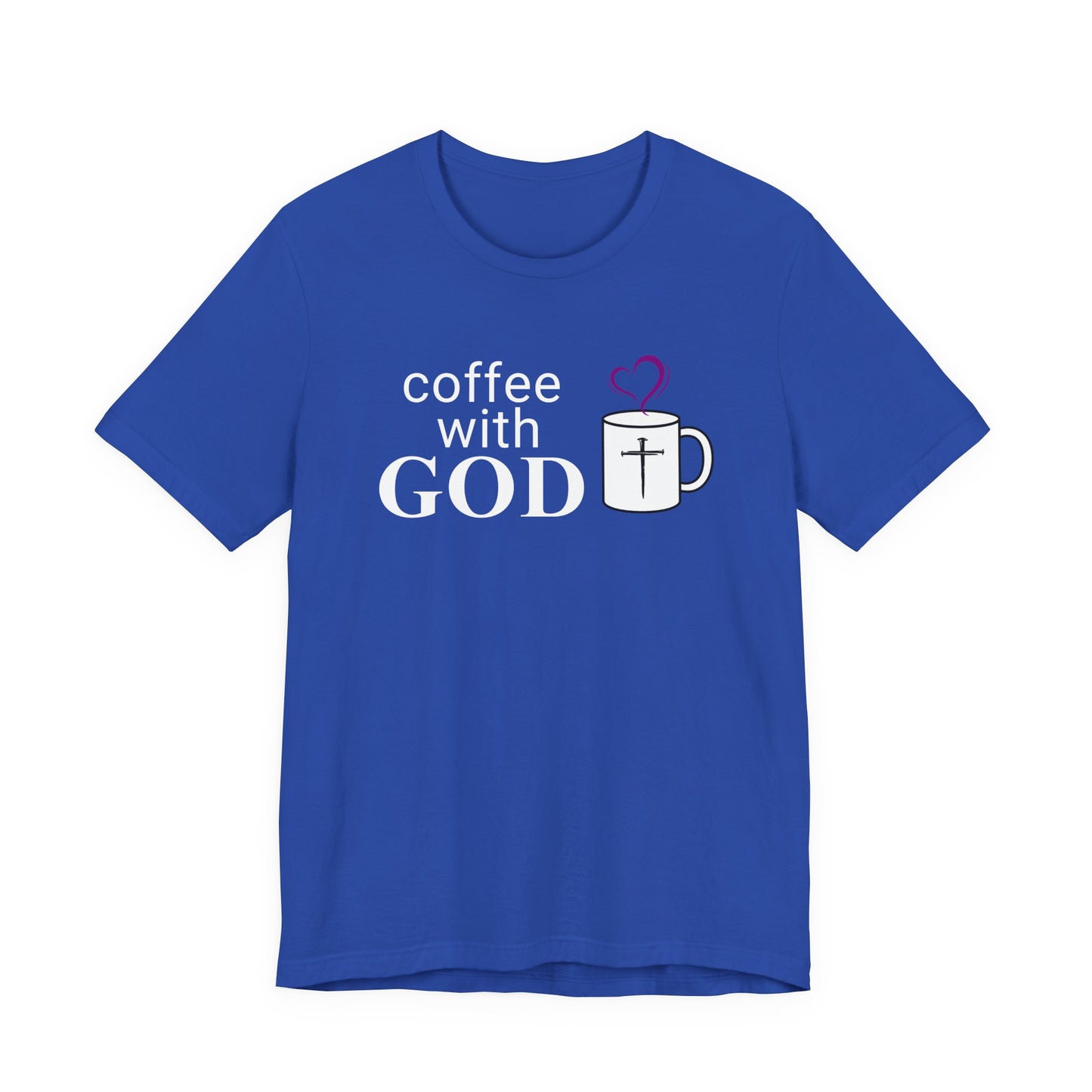 Coffee With God T-Shirt — Christian Faith Graphic Tee