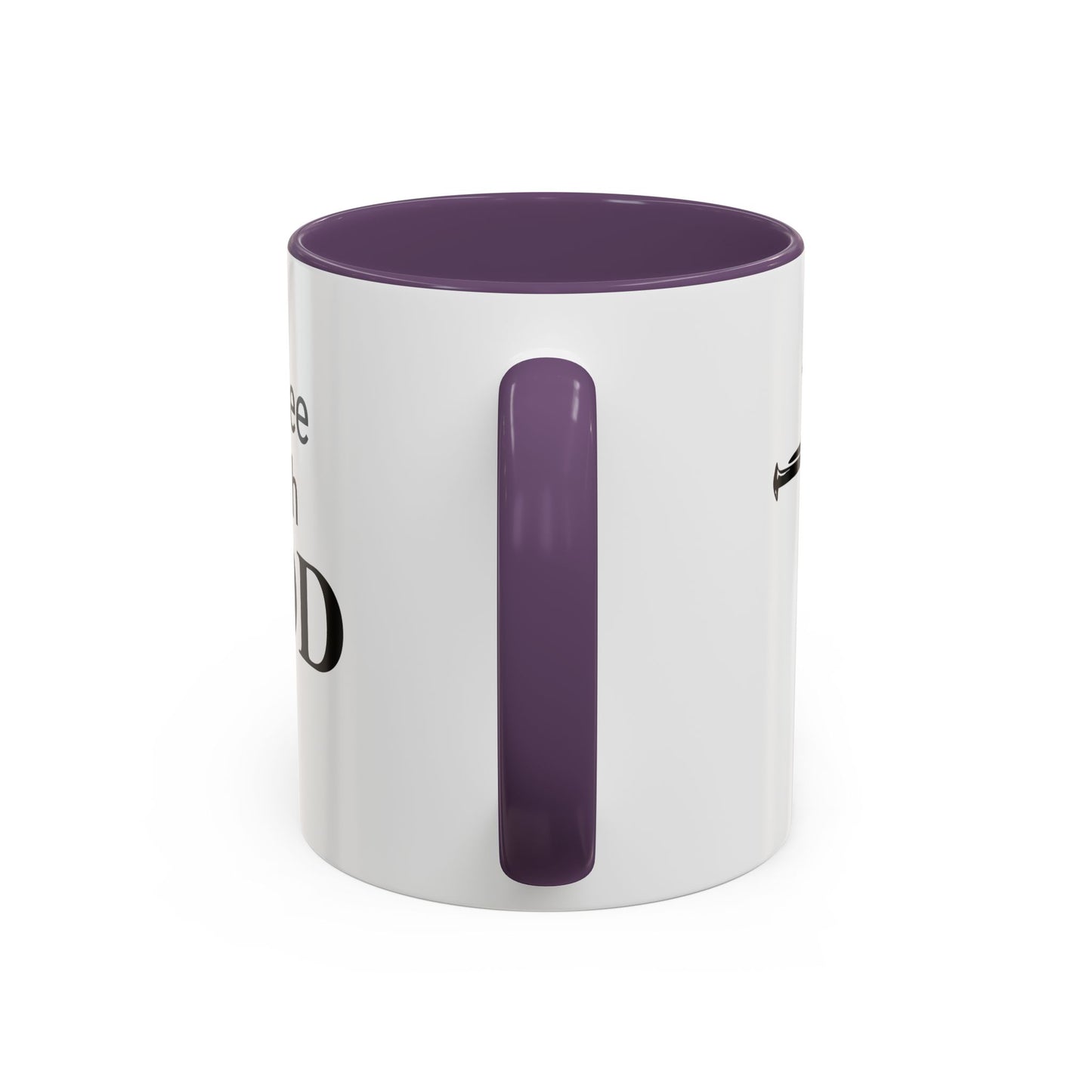 Coffee With GOD Colored 11 oz Mug