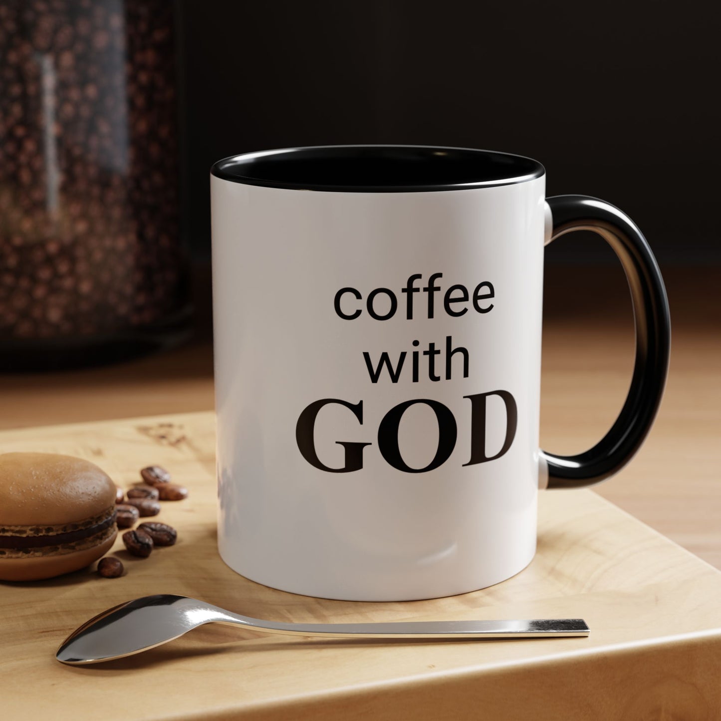 Coffee With GOD Colored 11 oz Mug