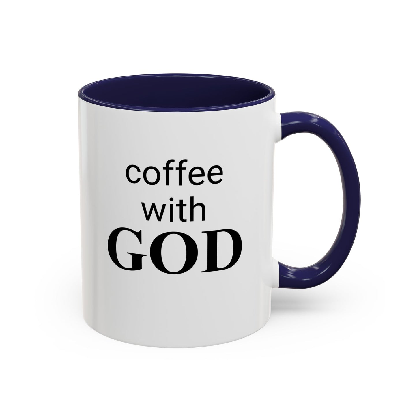 Coffee With GOD Colored 11 oz Mug