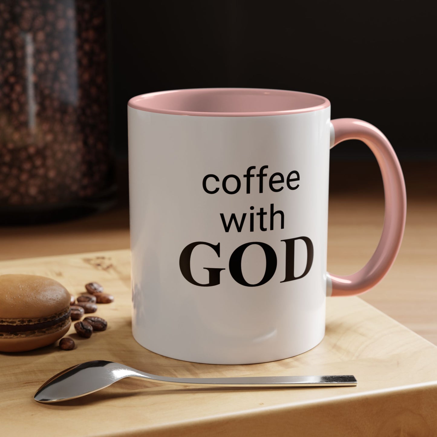 Coffee With GOD Colored 11 oz Mug