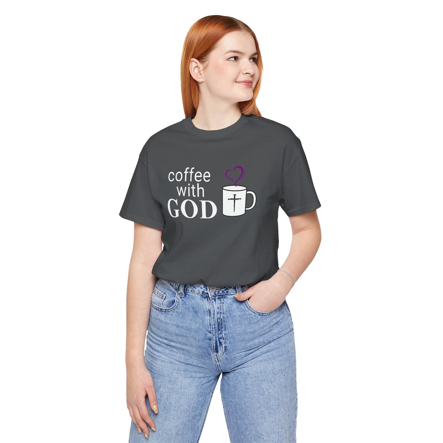 Coffee With God T-Shirt — Christian Faith Graphic Tee