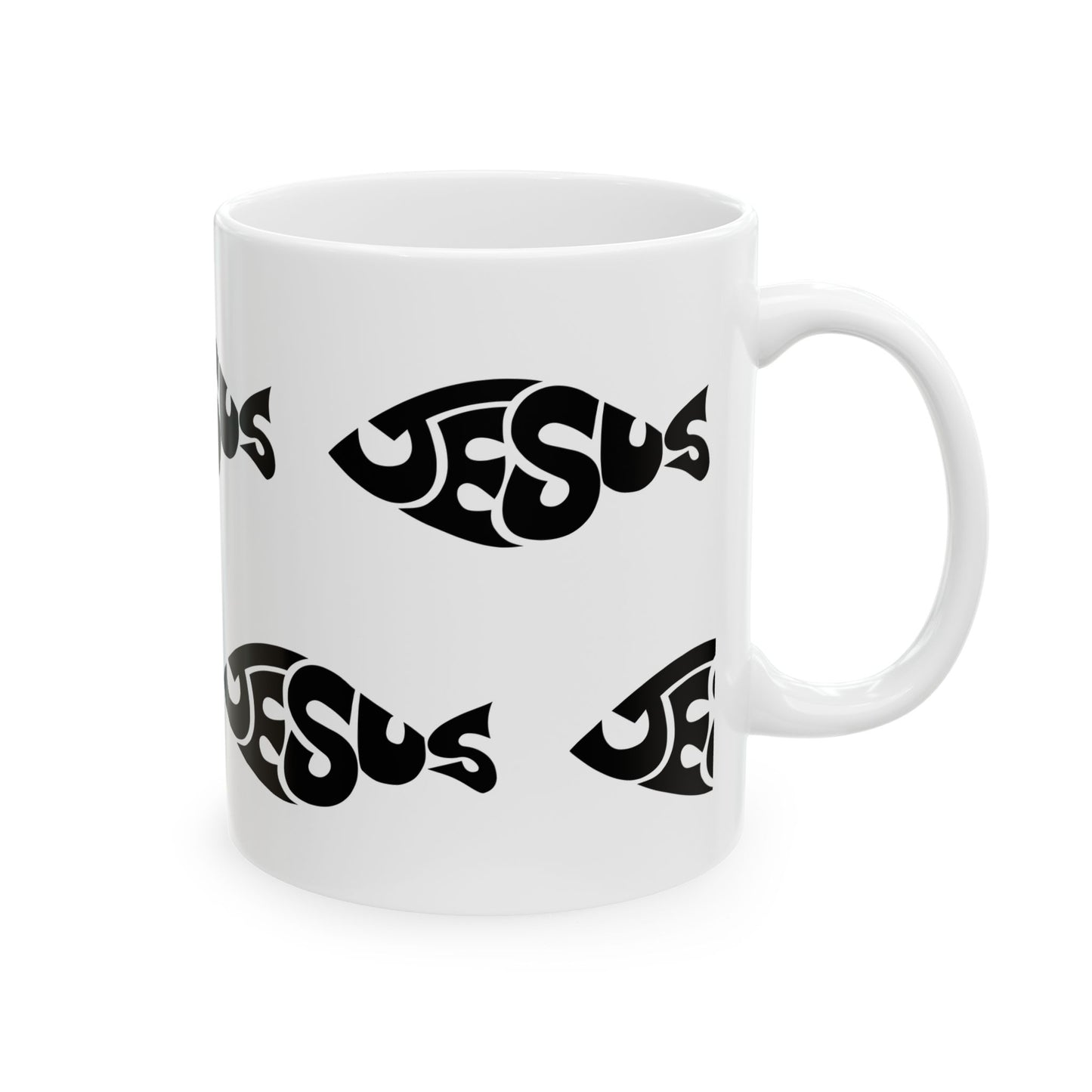 JESUS Fish  11 oz Mug