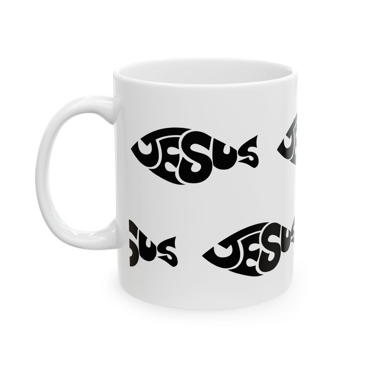 JESUS Fish  11 oz Mug