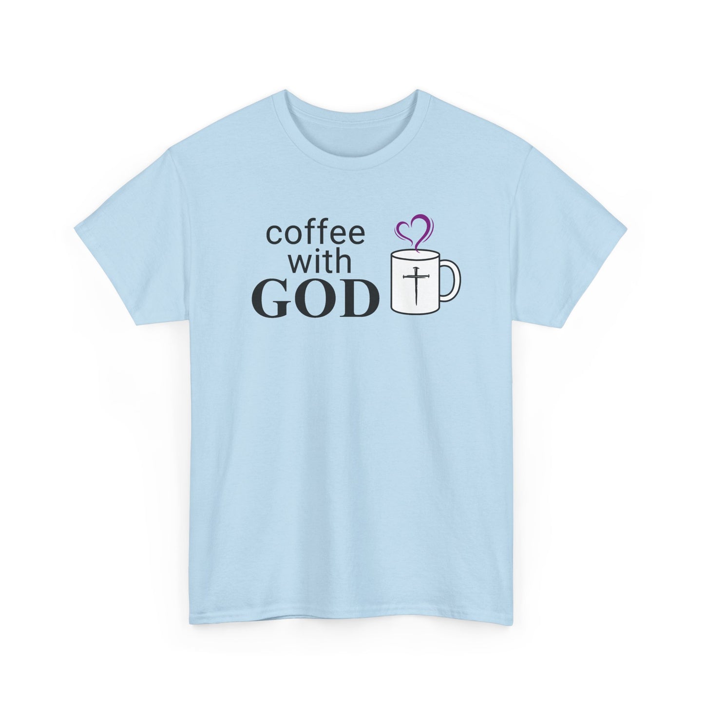 Coffee with God T-Shirt - Black print