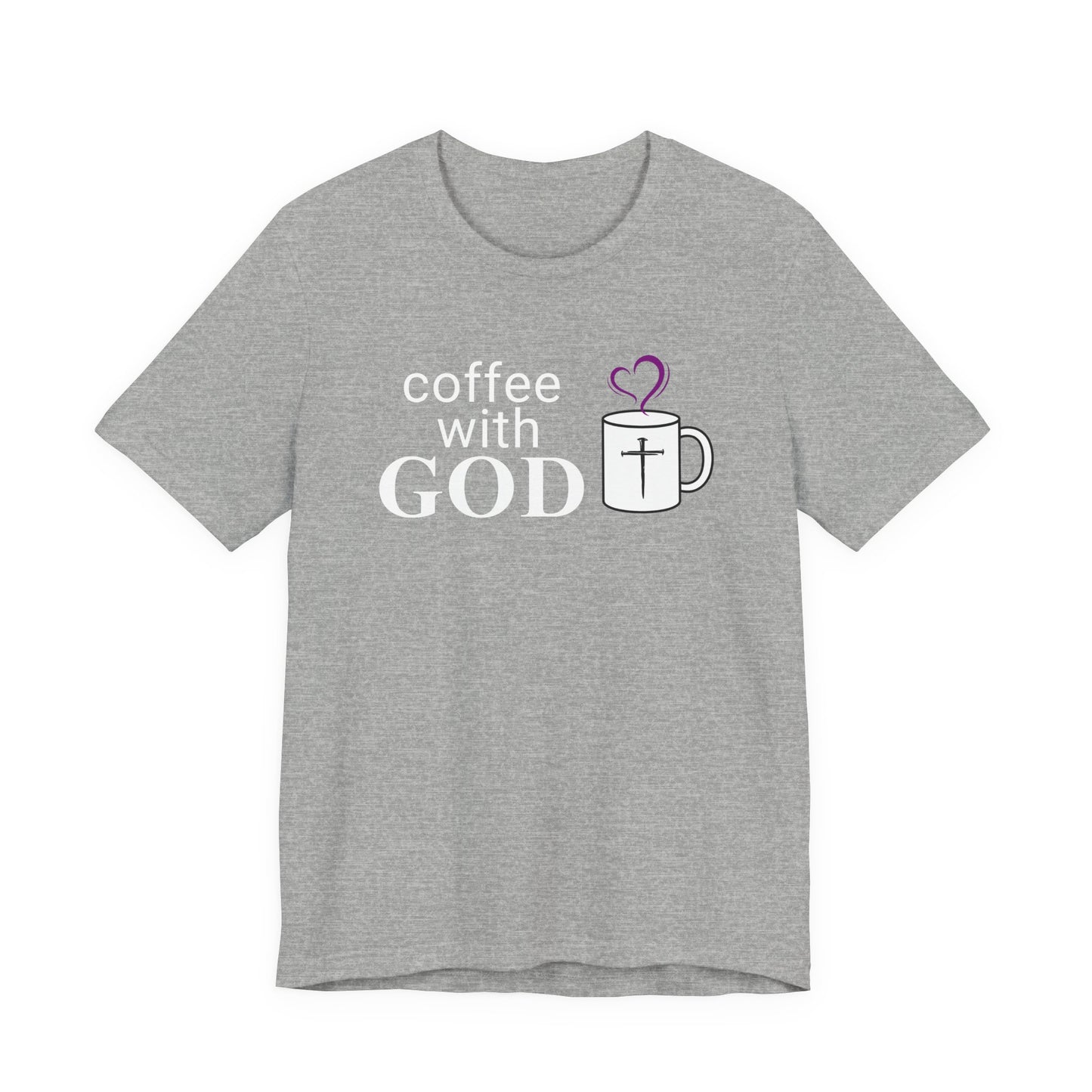 Coffee With God T-Shirt — Christian Faith Graphic Tee