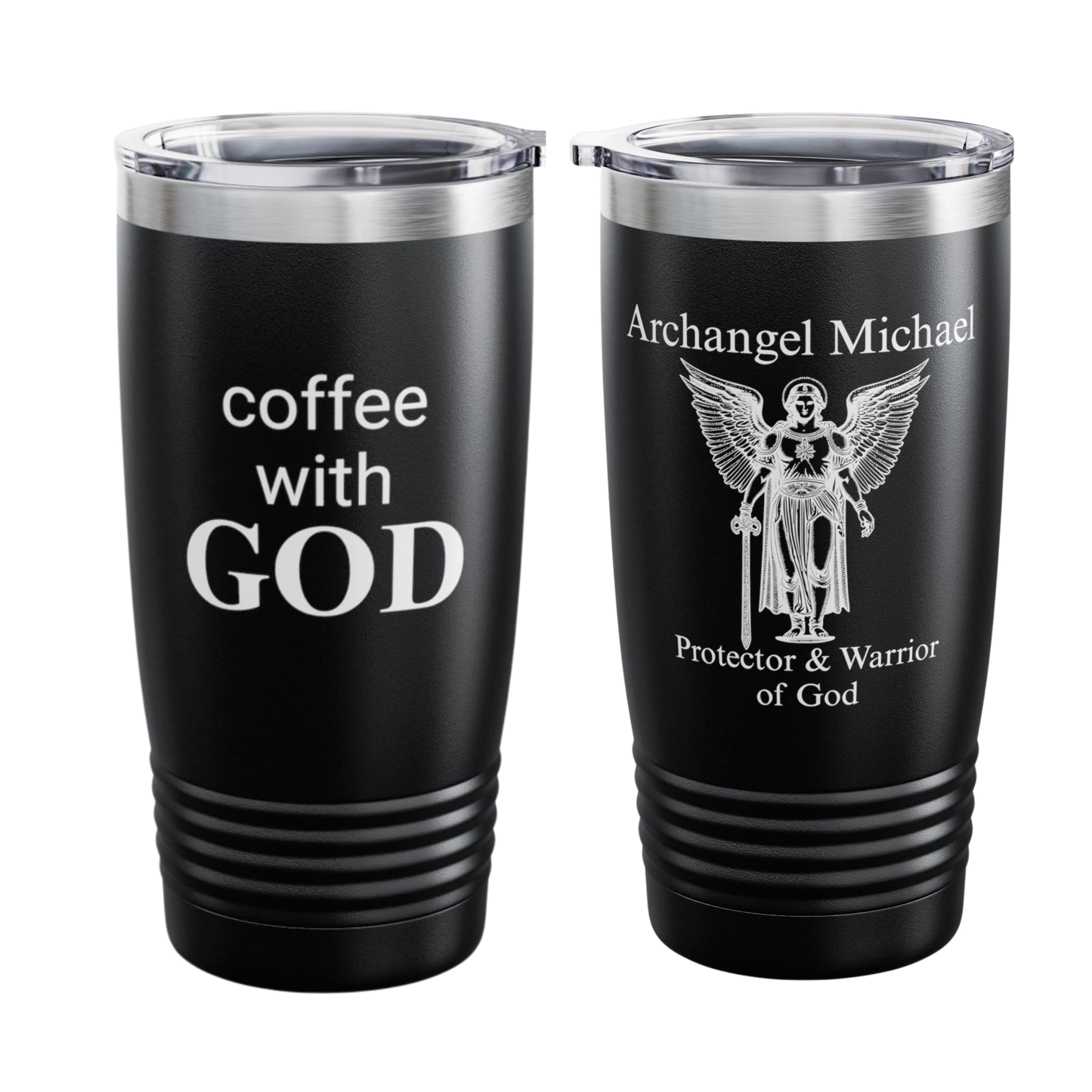 Archangel Michael 20oz Tumbler
