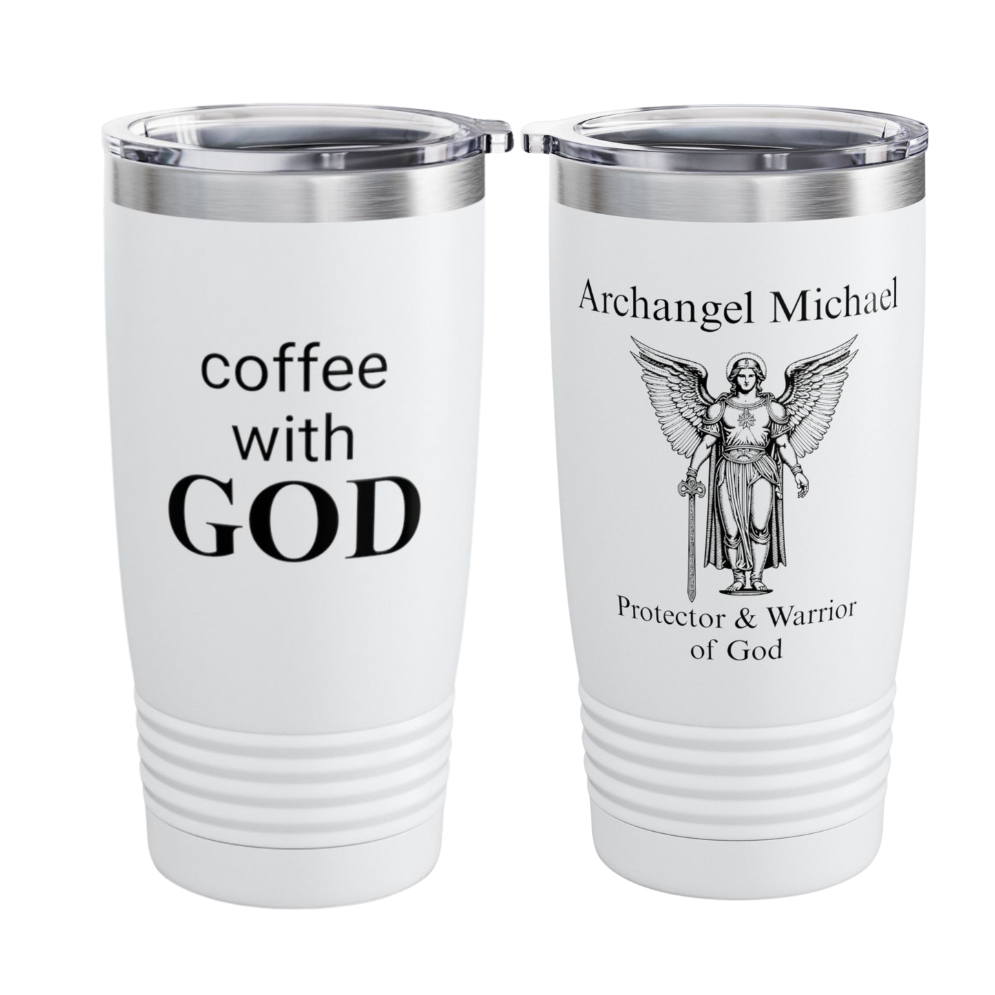 Archangel Michael 20oz Tumbler