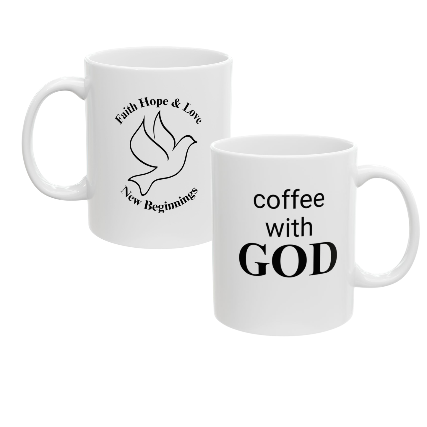 Faith, Hop & New Beginnings 11 oz Mug