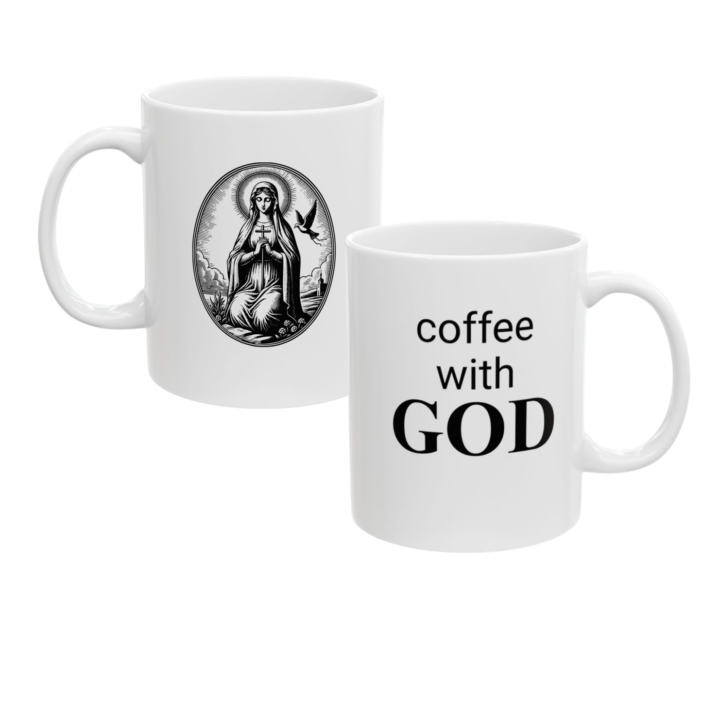 Virgin Mary Image 11 oz Mug