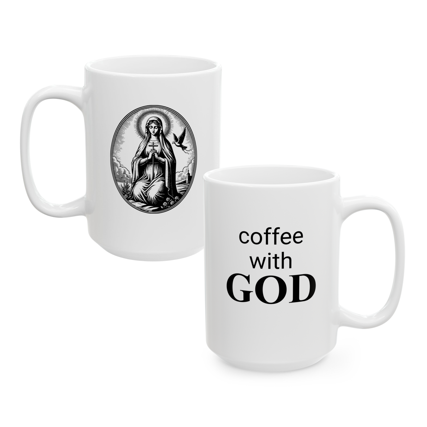 Virgin Mary 15 oz Mug