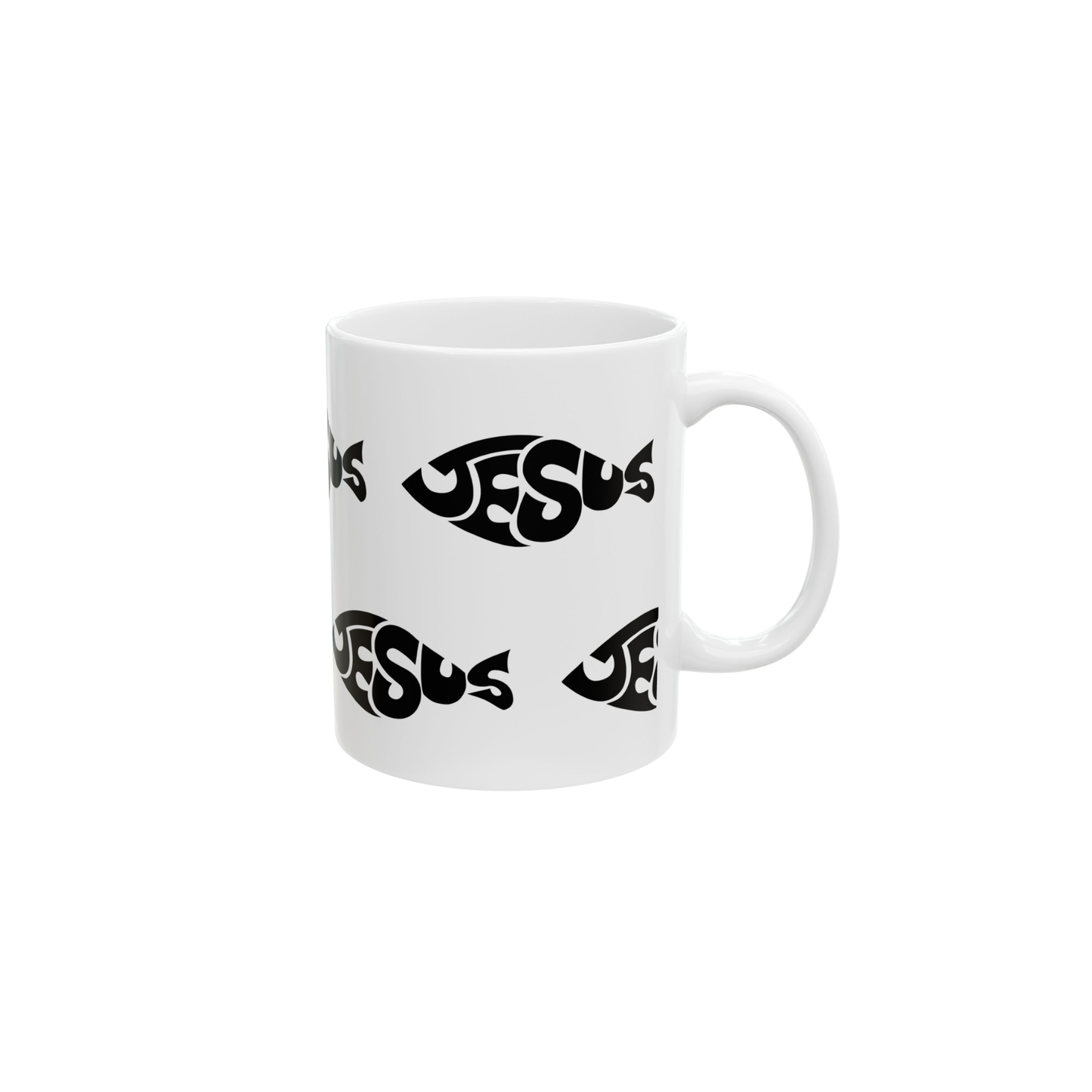 JESUS Fish  11 oz Mug