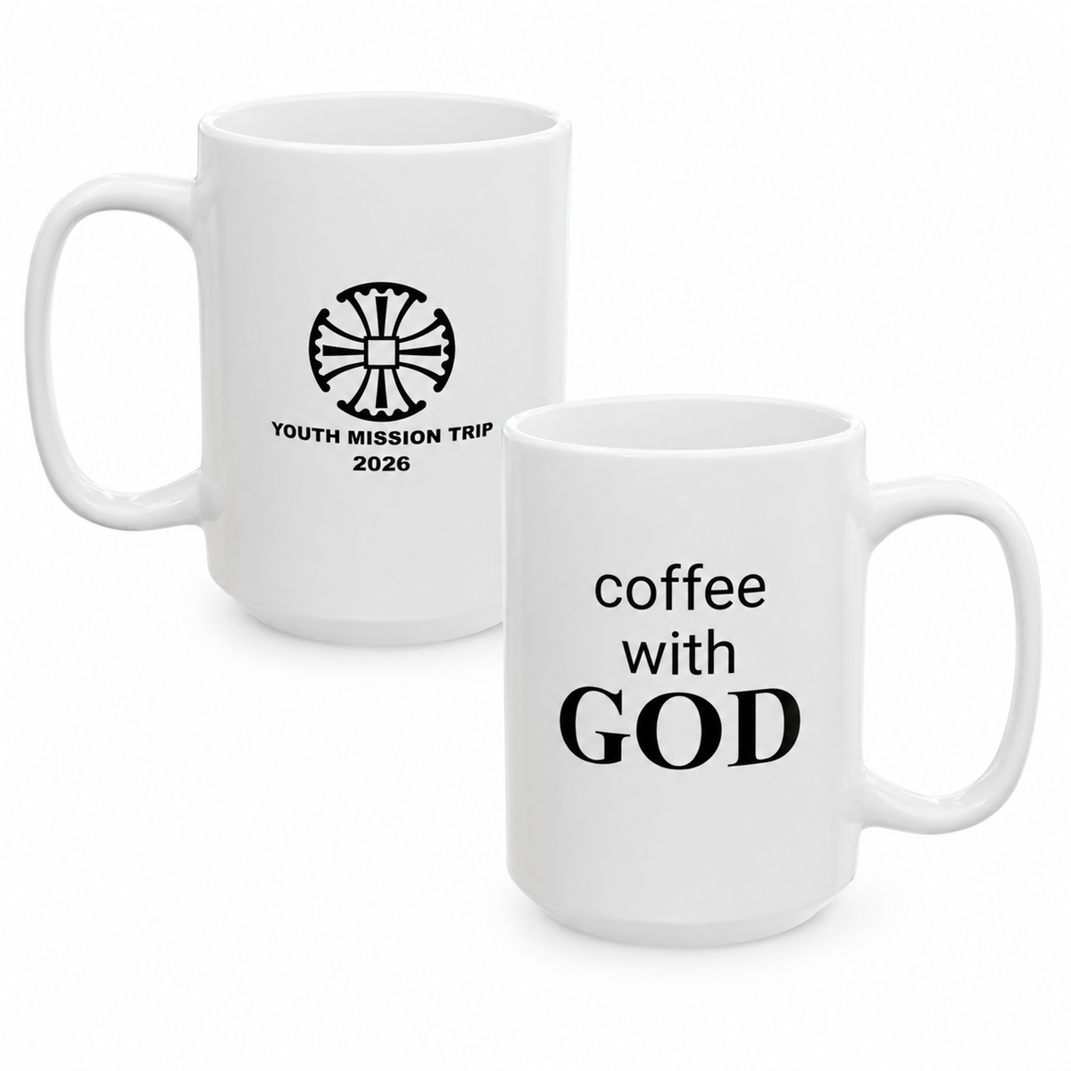 Grace Anglican Church – YOUTH MISSION TRIP 2026 – 15 oz Mug