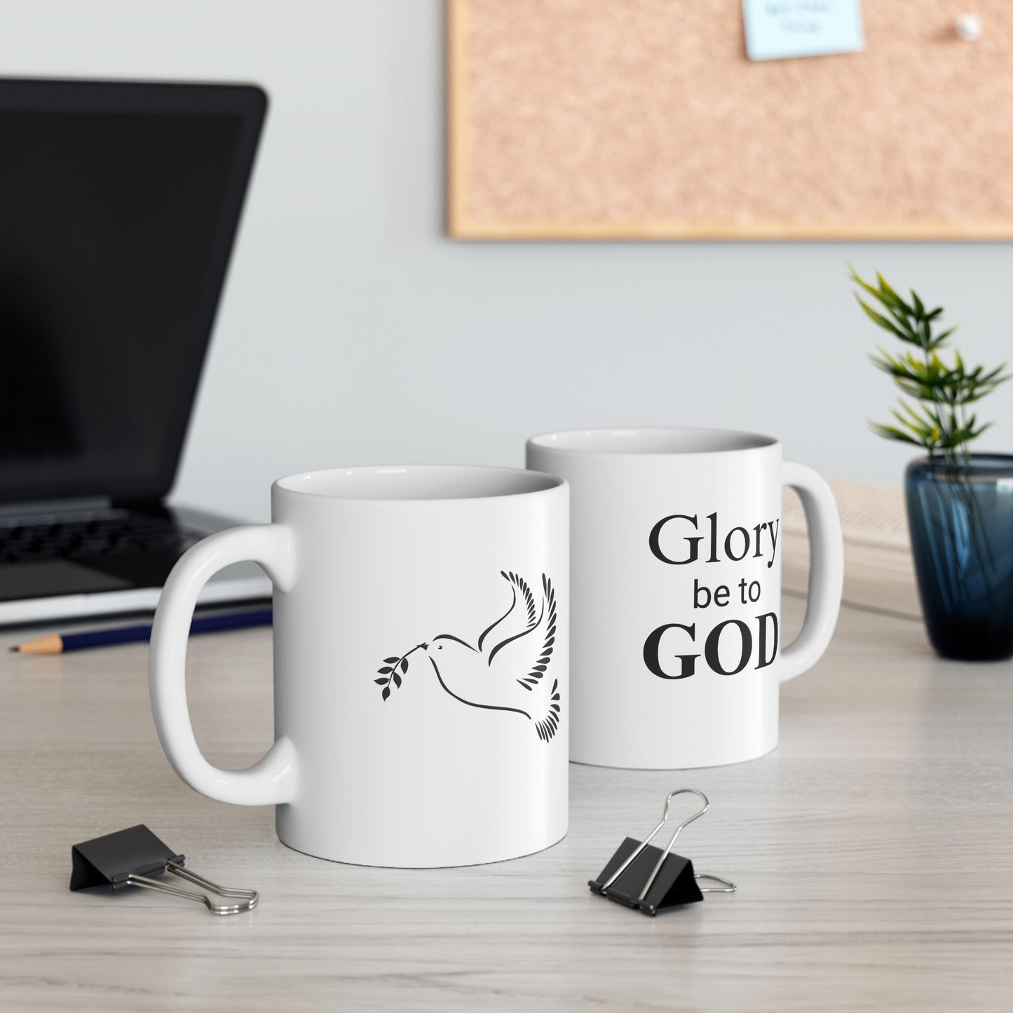 Glory be to GOD 11 oz Mug
