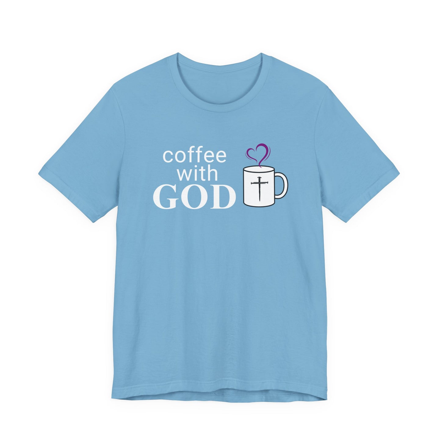 Coffee With God T-Shirt — Christian Faith Graphic Tee