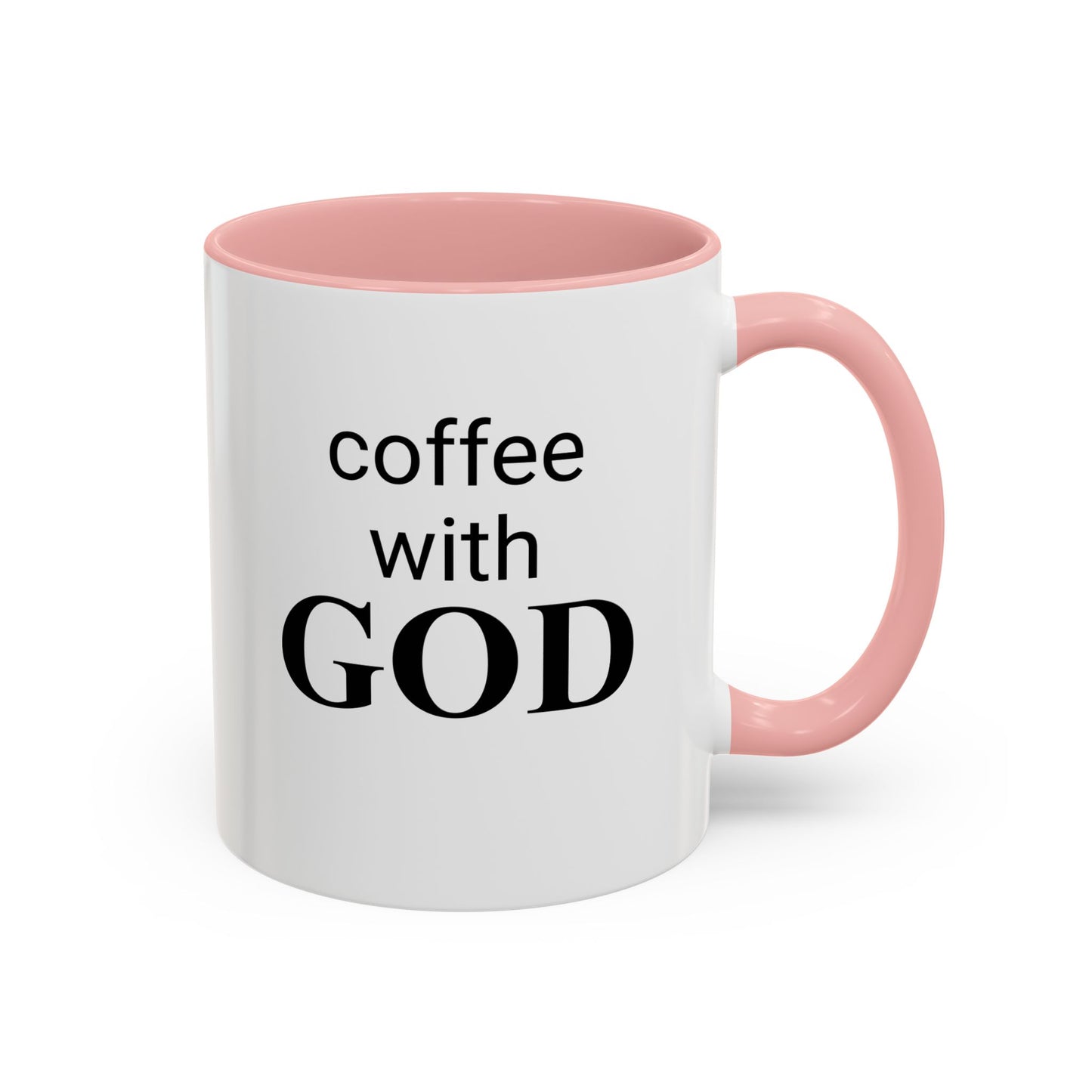 Coffee With GOD Colored 11 oz Mug