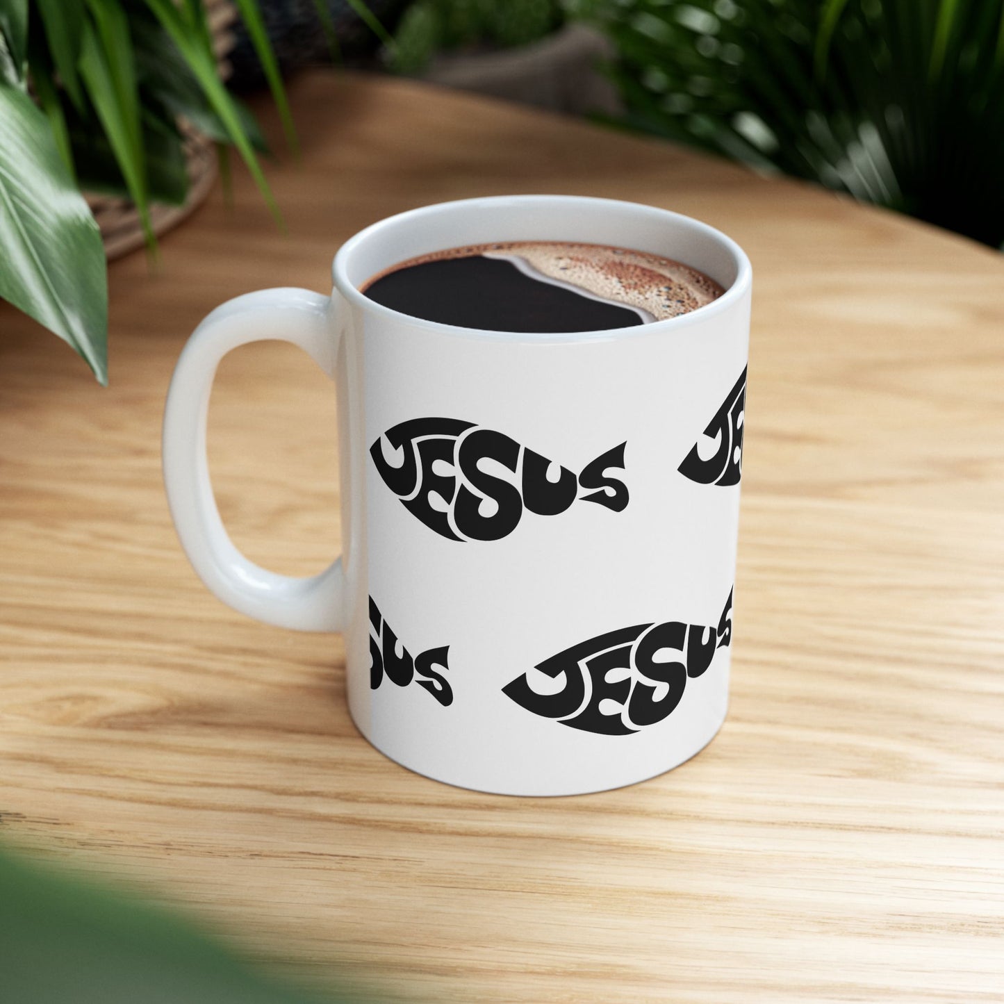JESUS Fish  11 oz Mug