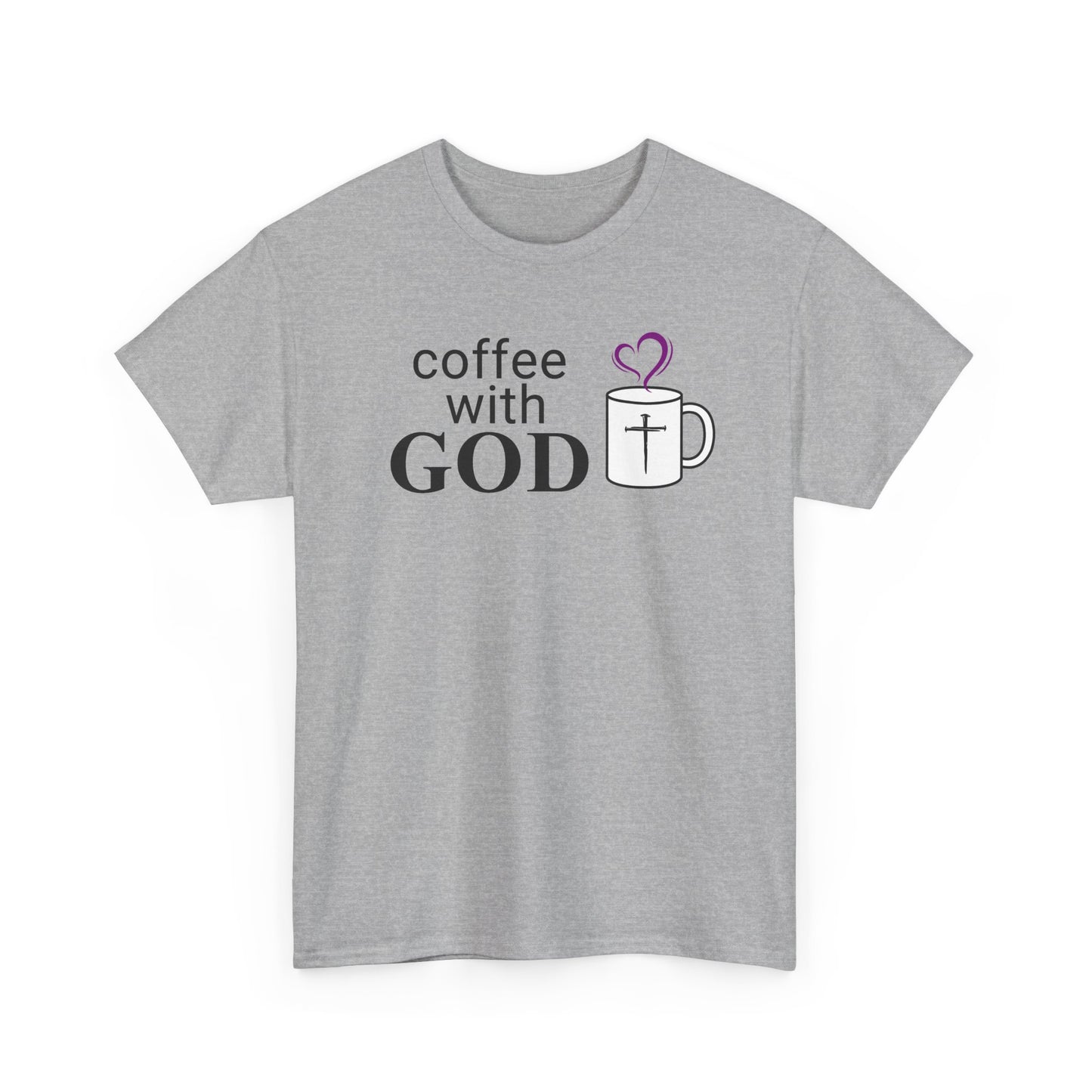 Coffee with God T-Shirt - Black print