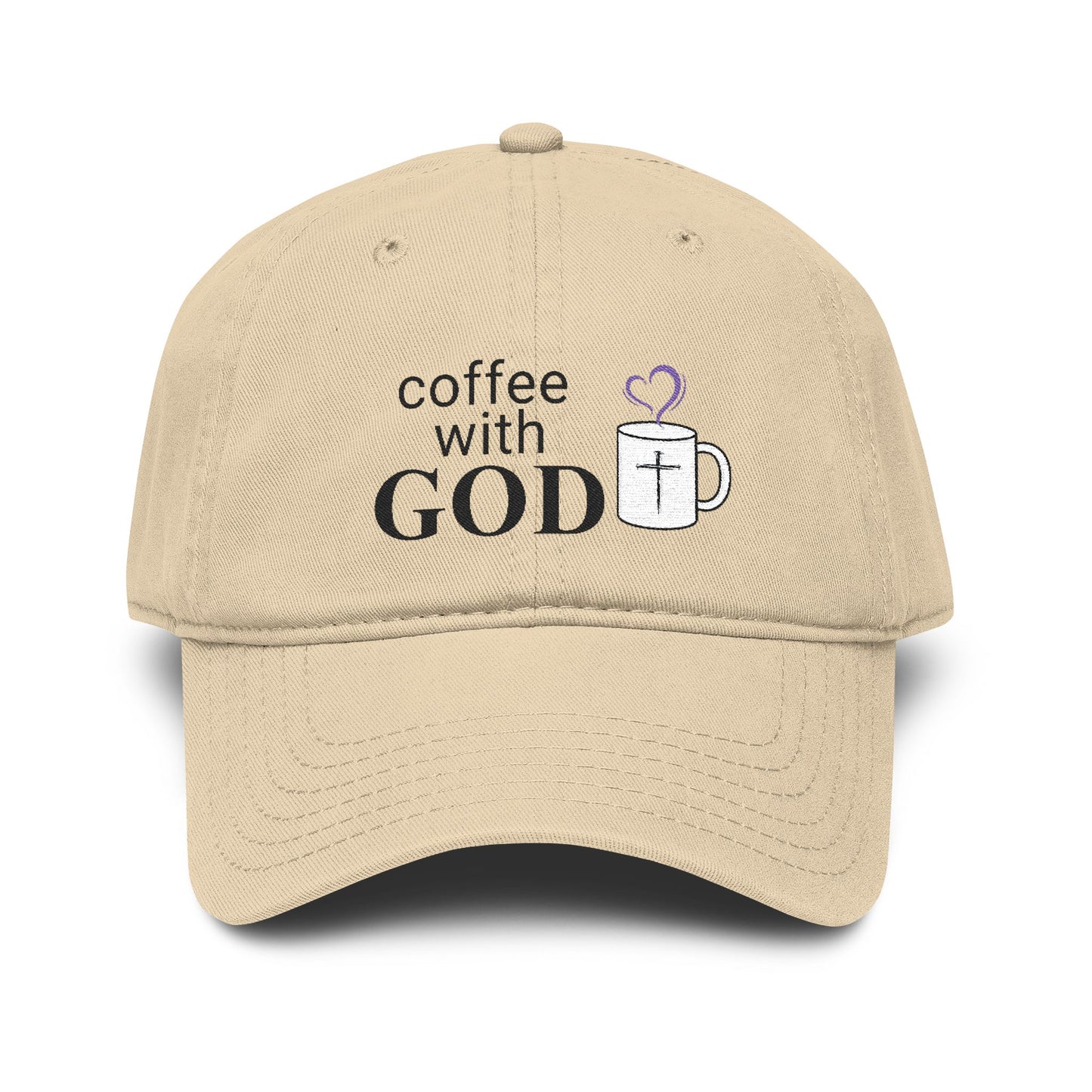 Coffee With God Baseball Cap